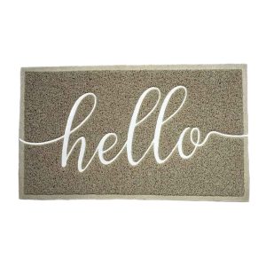 שטיח כניסה hello סהרה